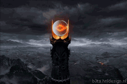 Sauron's poor eyesight (animated)