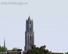Utrechts' Dom is a Transformer (animated)