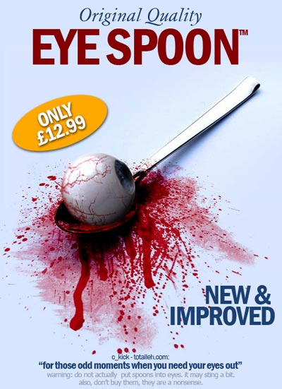 Useless products: Eye spoon